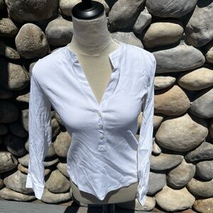 Veronica Beard White Long Sleeve